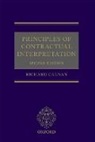 Richard Calnan, Richard (Partner Calnan, Calnan Richard - Principles of Contractual Interpretation