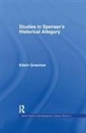 Edwin Greenlaw, Greenlaw Edwin - Studies in Spenser''s Historical Allegory
