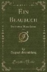 August Strindberg - Ein Blaubuch, Vol. 1
