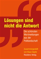 Klau Oppitz - Lösungen sind nicht die Antwort