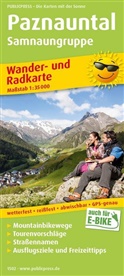 PublicPress Wander- und Radkarte Paznauntal, Samnaungruppe