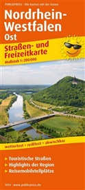 PublicPress Straßen- und Freizeitkarte Nordrhein-Westfalen Ost