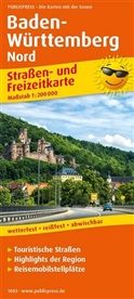 PublicPress Straßen- und FreizeitkarteBaden-Württemberg-Nord