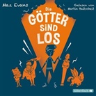 Maz Evans, Martin Baltscheit - Die Götter sind los, 4 Audio-CD (Audio book)