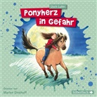 Usch Luhn, Marlen Diekhoff - Ponyherz 2: Ponyherz in Gefahr, 1 Audio-CD (Hörbuch)