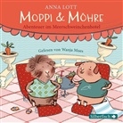 Anna Lott, Wanja Mues - Moppi und Möhre - Abenteuer im Meerschweinchenhotel, 1 Audio-CD (Audiolibro)