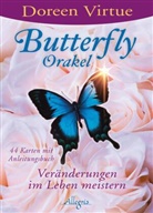 Virtue, Doreen Virtue - Butterfly-Orakel, Anleitungsbuch + Karten