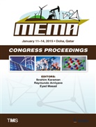 Raymund Arróyave, Raymundo Arróyave, Ibrahim Karaman, Eyad Masad - Proceedings of the TMS Middle East - Mediterranean Materials Congress on Energy and Infrastructure Systems (MEMA 2015)