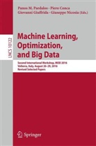 Pier Conca, Piero Conca, Giovanni Giuffrida, Giovanni Giuffrida et al, Giuseppe Nicosia, Panos M. Pardalos - Machine Learning, Optimization, and Big Data