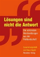 Lösungen sind nicht die Antwort BOX