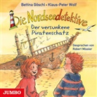Bettin Göschl, Bettina Göschl, Klaus-Peter Wolf, Robert Missler - Die Nordseedetektive. Der versunkene Piratenschatz, 1 Audio-CD (Hörbuch)