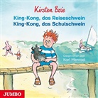 Kirsten Boie, Karl Menrad - King-Kong, das Reiseschwein & King-Kong, das Schulschwein, 1 Audio-CD (Hörbuch)