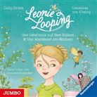 Cally Stronk, Constanze von Kitzing, Katinka Kultscher, Katinka Kultscher - Leonie Looping - Das Geheimnis auf dem Balkon & Das Abenteuer am Waldsee, 1 Audio-CD (Audio book)