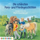 diverse, Marie Leuenberger - Die schönsten Pony- und Pferdegeschichten, 1 Audio-CD (Hörbuch)