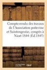 Robin - Compte rendu des travaux de l