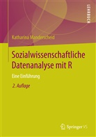Katharina Manderscheid, Katharina (PD Dr.) Manderscheid - Sozialwissenschaftliche Datenanalyse mit R