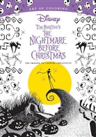 Tim Burton, DISNEY BOOK GROUP, Disney Books, DISNEY BOOK GROUP - Art Of Coloring: Tim Burton's The Nightmare Before Christmas