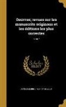 Jacques Bénigne Bossuet, Jacques Benigne 1627-1704 Bossuet - Oeuvres; revues sur les manuscrits originaux et les éditions les plus correctes; Tome 7