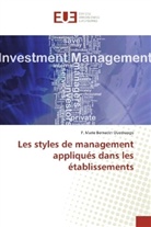 P Marie Bernadin Ouedraogo, P. Marie Bernadin Ouedraogo - Les styles de management appliqués dans les établissements