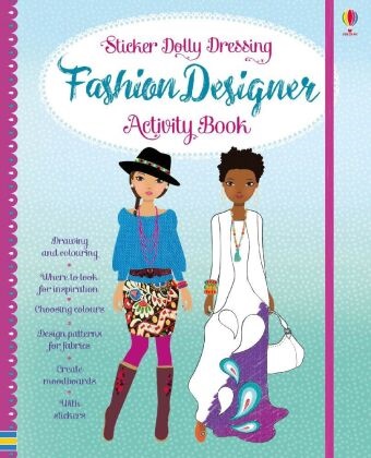 Watt, Fiona Watt, Fiona Watt Watt, Stella Baggott - Sticker Dolly Dressing Fashion Designer Activity Book