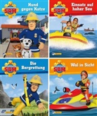 Feuerwehrmann Sam, 4 Hefte. Nr.5-8