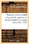 Nicolas-Auguste DuBois, Dubois-n-a - Nouveau cours complet et gradue