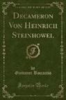 Giovanni Boccaccio - Decameron Von Heinrich Steinhöwel (Classic Reprint)