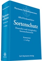 Alfred Keukenschrijver - SortG Sortenschutzgesetz, Kommentar