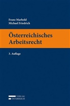 Michael Friedrich, Franz Marhold - Österreichisches Arbeitsrecht