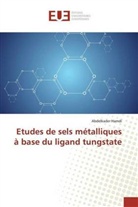 Abdelkader Hamdi - Etudes de sels métalliques à base du ligand tungstate