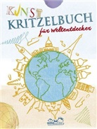 Hendrik Hellige, Hendrik Hellige - Kunstkritzelbuch für Weltentdecker