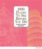 1000 Places To See Before You Die - Punkt-zu-Punkt Malbuch