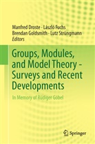 Manfred Droste, Lászl Fuchs, László Fuchs, Brendan Goldsmith, Brendan Goldsmith et al, Lutz Strüngmann - Groups, Modules, and Model Theory - Surveys and Recent Developments