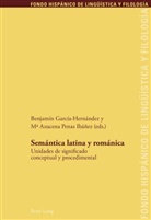 Azucena Penas Ibáñez, Azucena Penas Ibáñez, Mª Azucena Penas Ibáñez, Maria Azucena Penas Ibáñez, Maria Teresa Echenique Elizondo, García-Hernández... - Semántica latina y románica