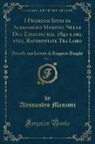 Alessandro Manzoni - I Promessi Sposi di Alessandro Manzoni Nelle Due Edizioni del 1840 e del 1825, Raffrontate Tra Loro, Vol. 1