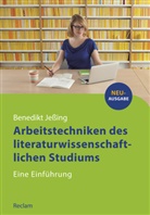 Benedikt Jessing - Arbeitstechniken des literaturwissenschaftlichen Studiums