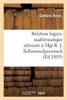 Gaetano Rossi, Rossi-g - Relation logico mathematique