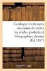 Sans Auteur - Catalogue d estampes anciennes de