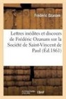 Frédéric Ozanam, Ozanam-F - Lettres inedites et discours de