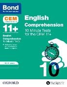 Bond 11, Bond 11+, Christine Jenkins, Christine Bond 11+ Jenkins, Jenkins Christine - Bond 11+: Cem English Comprehension 10 Minute Tests: Ready for 2025