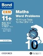 Bond 11, Bond 11+, Michellejoy Hughes, Michellejoy Bond 11+ Hughes, Hughes Michellejoy - Bond 11+: Cem Maths Word Problems 10 Minute Tests: Ready for 2025