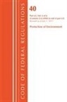 Office Of The Federal Register (U S ), Office Of The Federal Register (U.S.) - Code of Federal Regulations, Title 40 Protection of the Environment