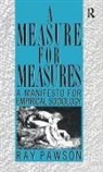 Pawson, R Pawson, R. Pawson - Measure for Measures