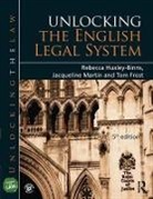 Tom Frost, Huxley Binns, Rebecca Huxley-Binns, Jacqueline Martin - Unlocking the English Legal System