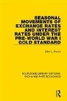 Ellen Foster, Ellen (Union College Foster, Foster Ellen - Seasonal Movements of Exchange Rates and Interest Rates Under the