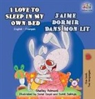 Shelley Admont, Kidkiddos Books, S. A. Publishing - I Love to Sleep in My Own Bed J'aime dormir dans mon lit