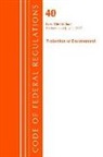 Office Of The Federal Register (U S ), Office Of The Federal Register (U.S.) - Code of Federal Regulations, Title 40: Parts 1060 End Protection of