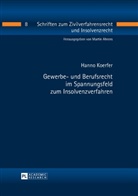 Hanno Koerfer, Martin Ahrens - Gewerbe- und Berufsrecht im Spannungsfeld zum Insolvenzverfahren
