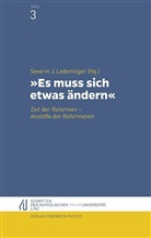 Severi J Lederhilger, Severin J Lederhilger, Severin J. Lederhilger - "Es muss sich etwas ändern"