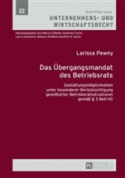 Larissa Pewny, Marcus Bieder - Das Übergangsmandat des Betriebsrats